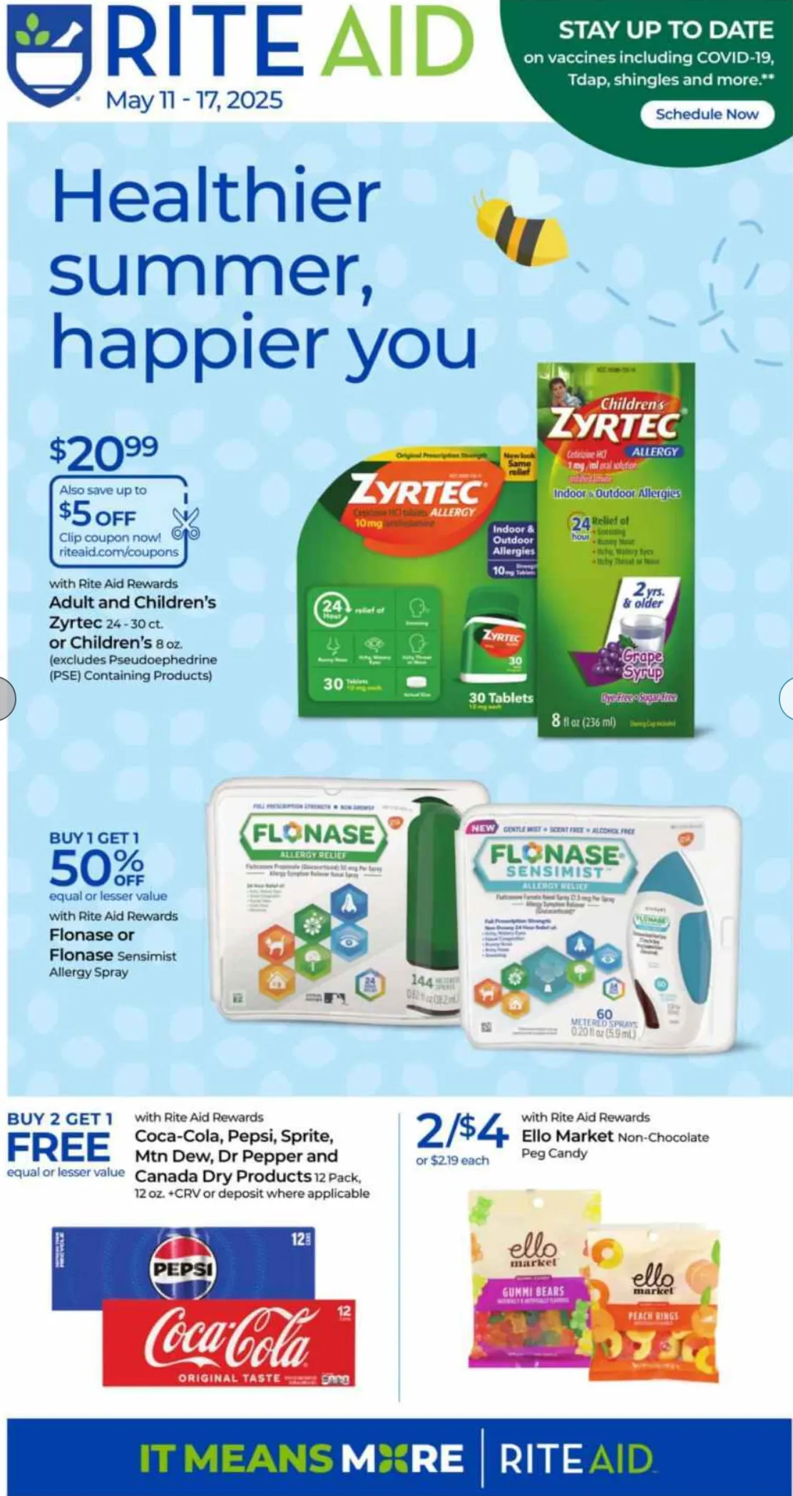 Weekly ad Rite Aid Sales from November 11 to November 17 2025 - Page 1
