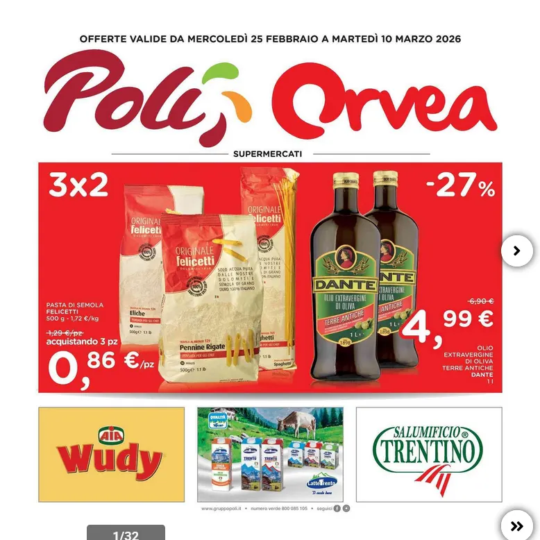 Volantini Poli da 25 febbraio a 10 marzo di 2026 - Pagina del volantino 1