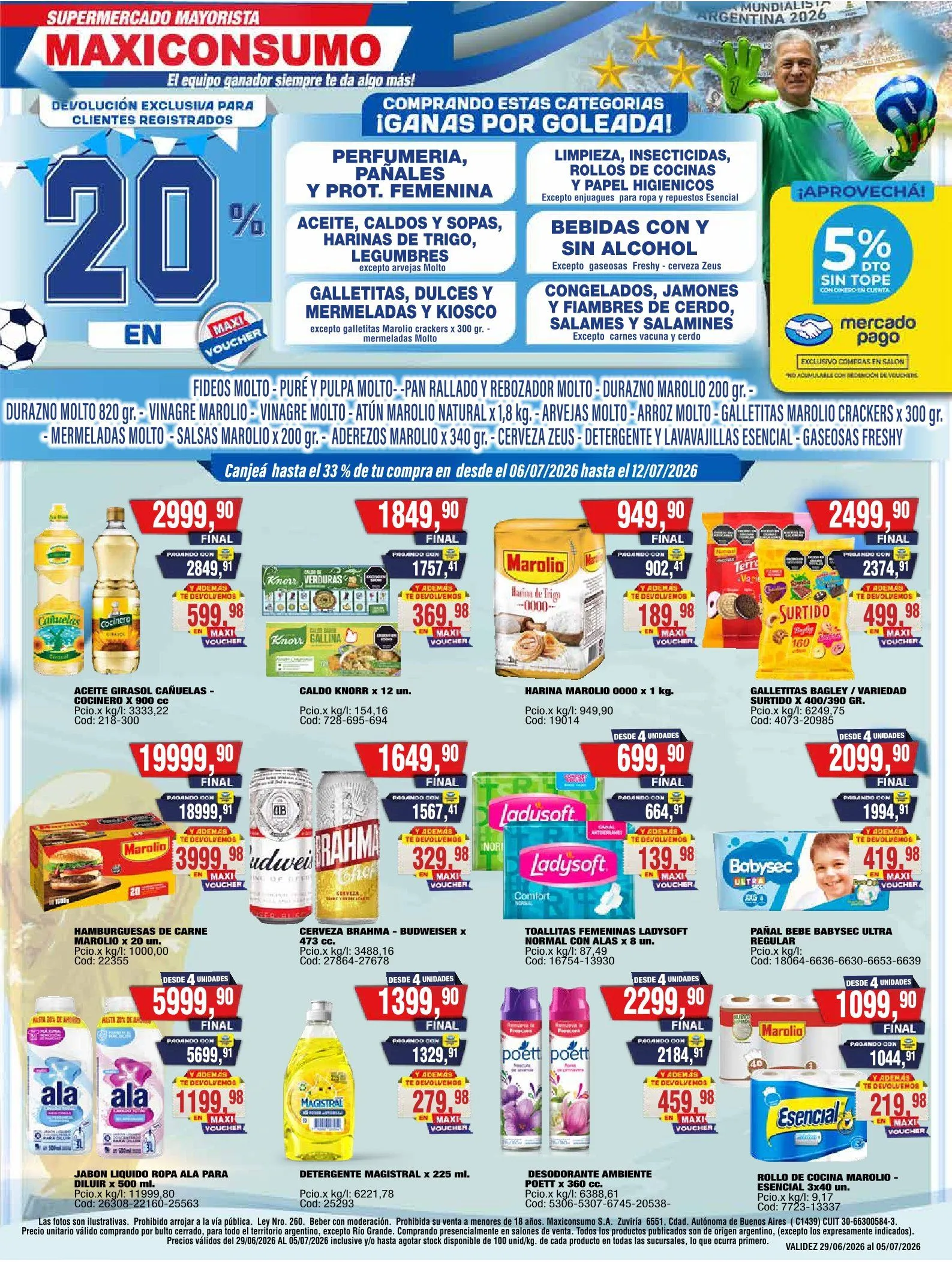 Ofertas de Maxiconsumo Ofertas 6 de julio al 12 de julio 2026 - Página  del catálogo