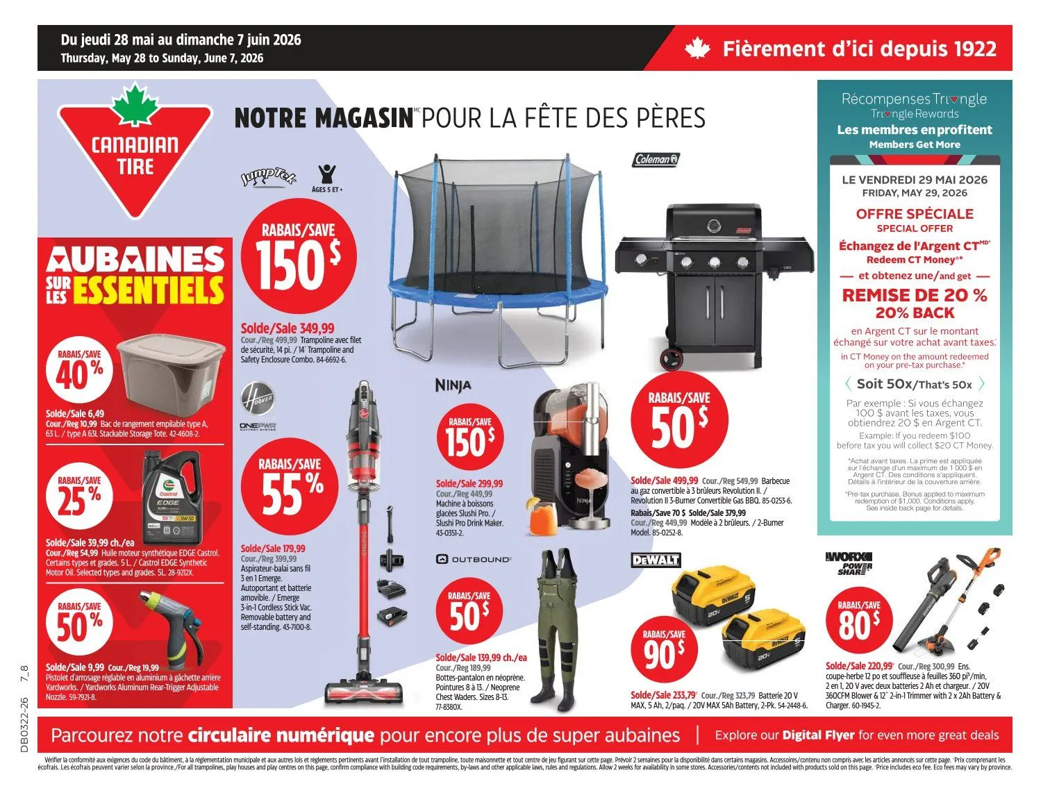 Canadian Tire Sales from May 29 to June 7 2026 - flyer page 1