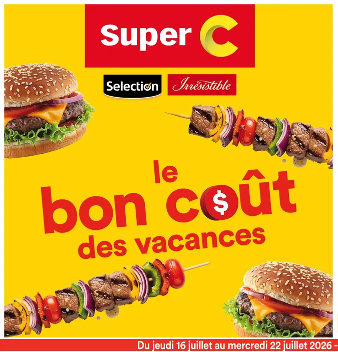 Super C Sales from July 17 to July 22 2026 - flyer page 1