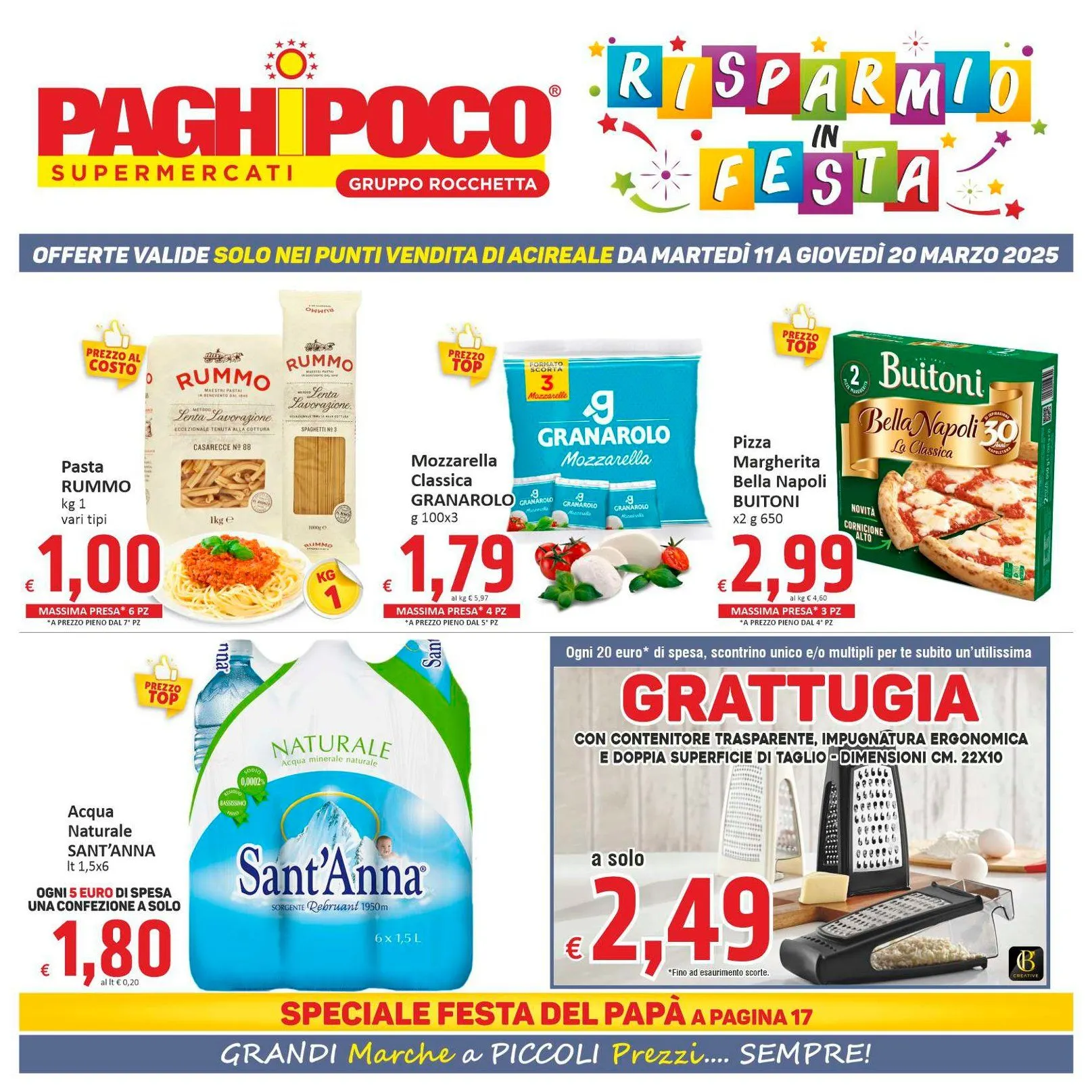 Paghi Poco Volantino da 11 marzo a 20 marzo di 2025 - Pagina del volantino 1