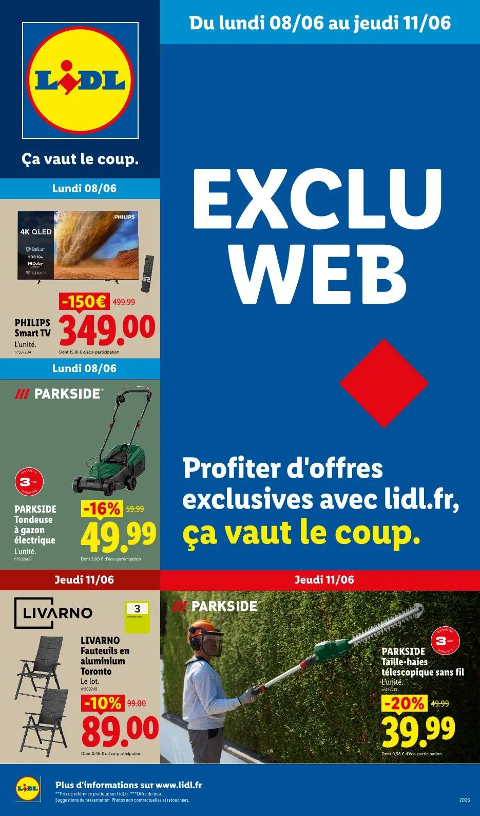 Catalogues Lidl du 8 juin au 11 juin 2026 - Catalogue page 1
