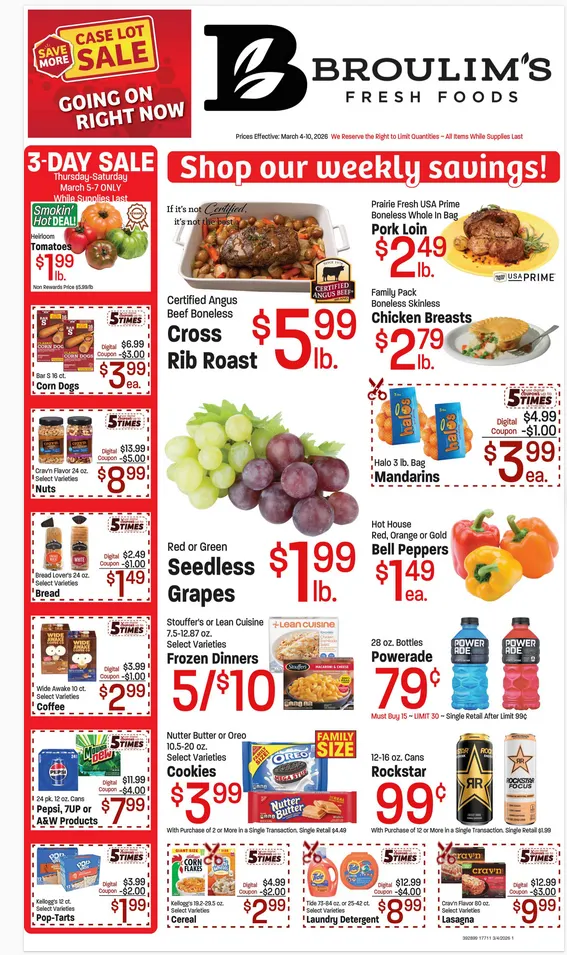 Weekly ad Broulim's Sales from March 4 to March 10 2026 - Page 1