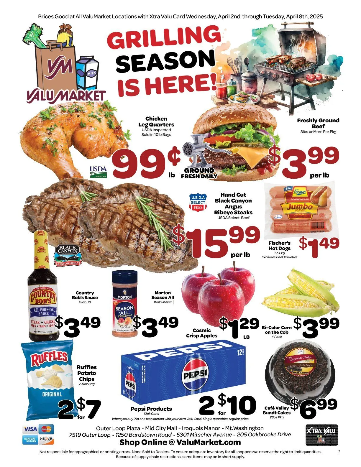 Weekly ad ValuMarket Sales from April 2 to April 8 2025 - Page 