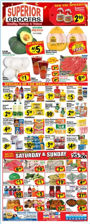 Weekly ad Superior Grocers Sales from April 22 to April 28 2026 - Page 5