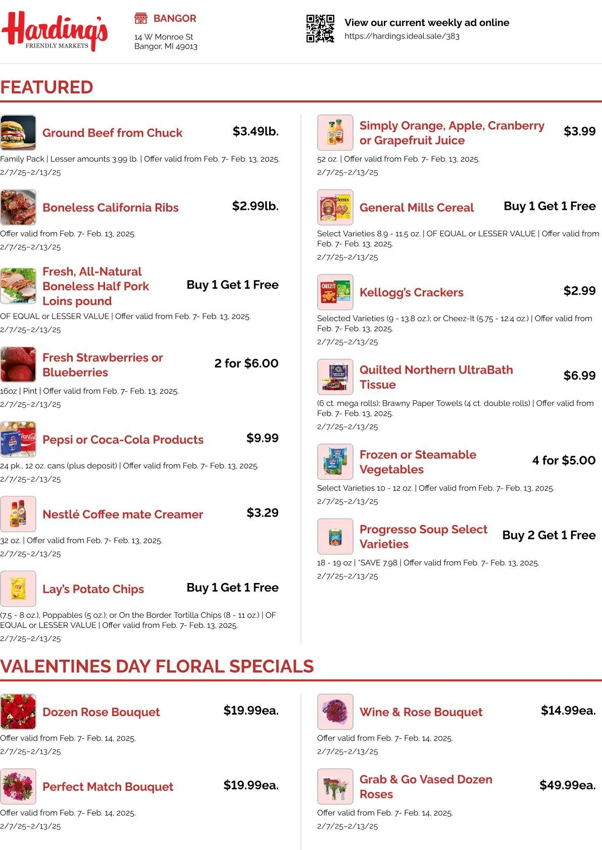 Weekly ad Harding's Markets Deals from February 12 to February 13 2025 - Page 