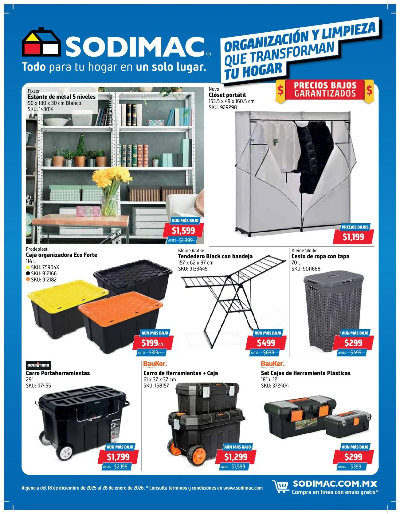 Catálogo de Sodimac Ofertas 26 de diciembre al 31 de diciembre 2025 - Pagina 1