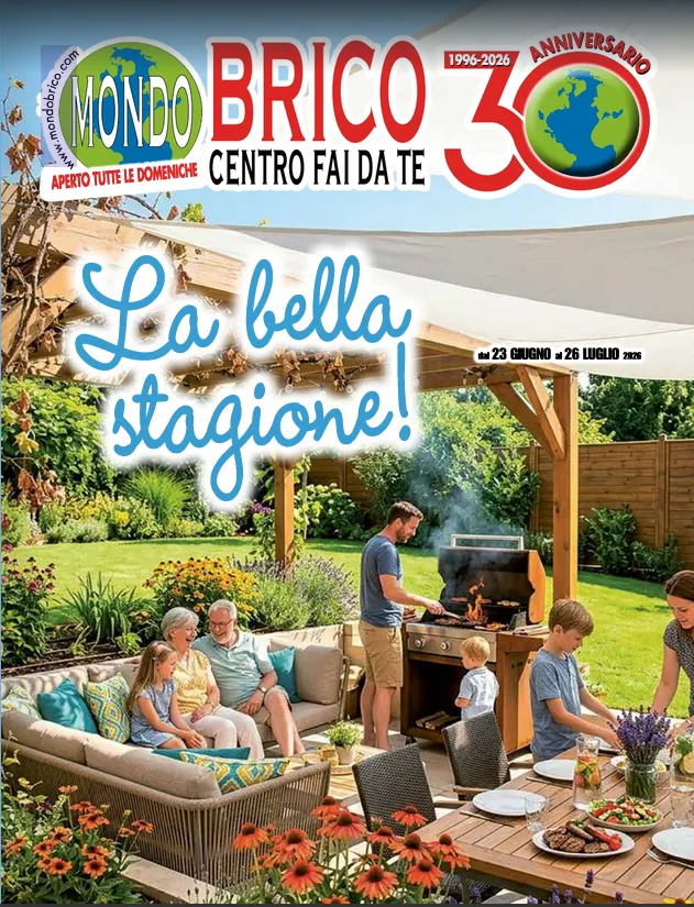 Volantini Mondo Brico da 23 giugno a 27 luglio di 2026 - Pagina del volantino 1