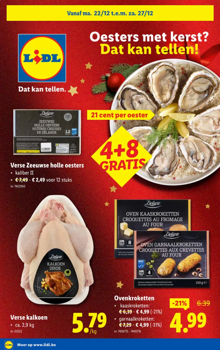 Lidl Folder van 22 december tot 31 december 2025 - folder pagina 1