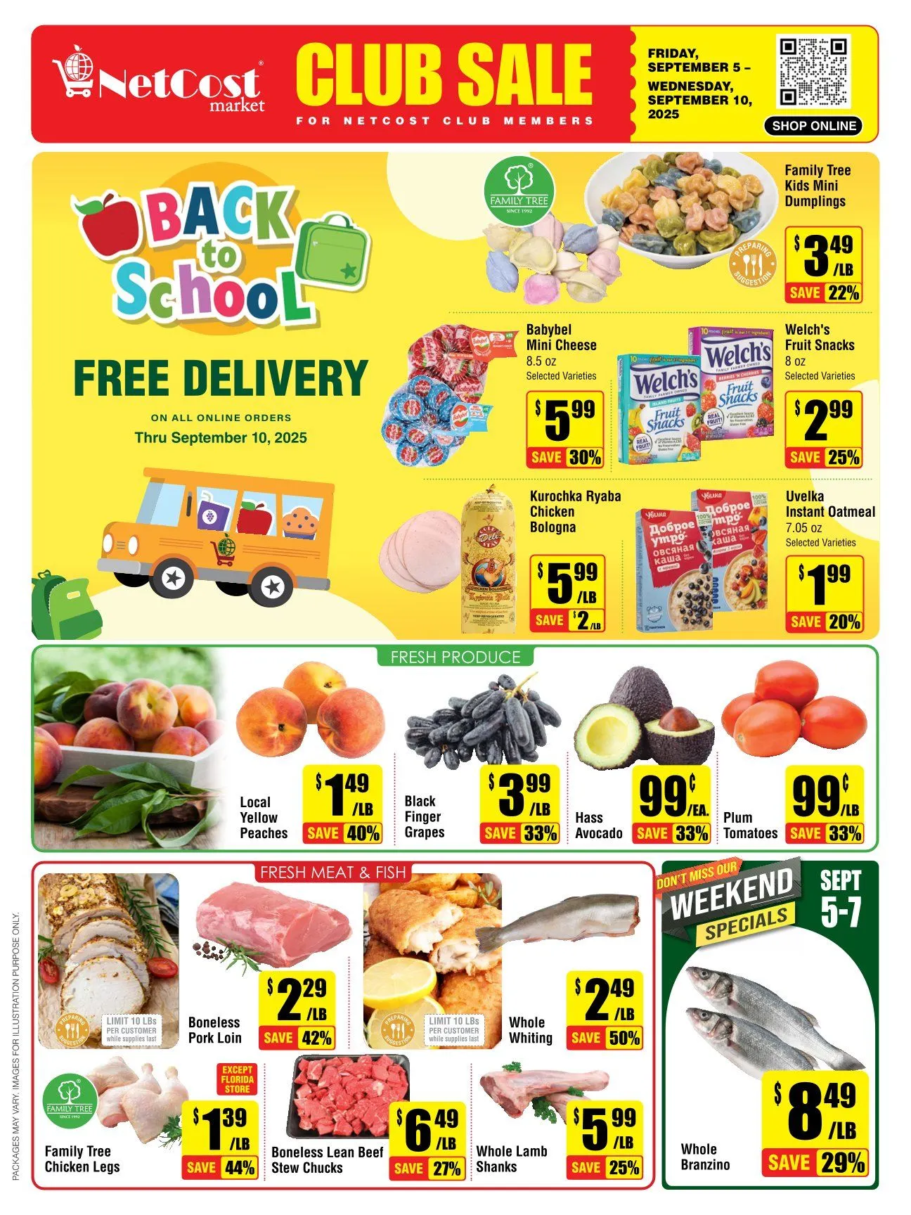 Weekly ad NetCost Market Sales from September 4 to September 10 2025 - Page 1