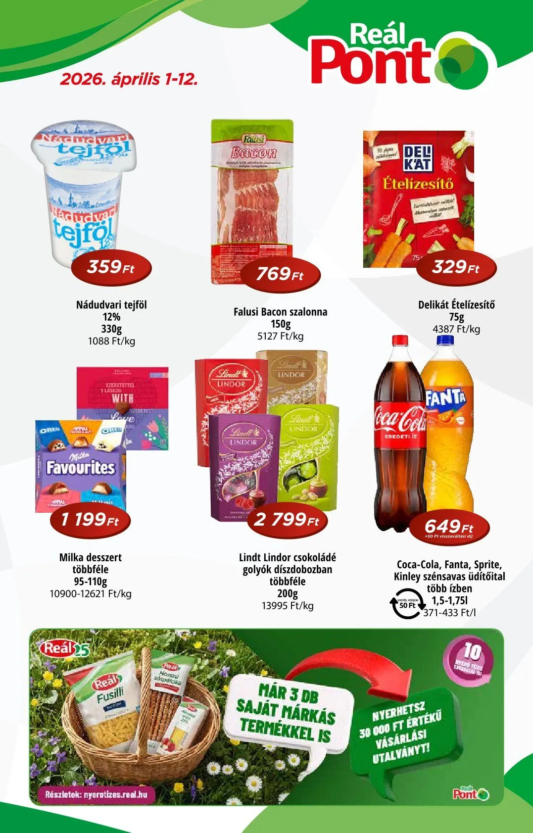 Katalógus Reál április 1.-tól április 12.-ig 2026. - Oldal 1