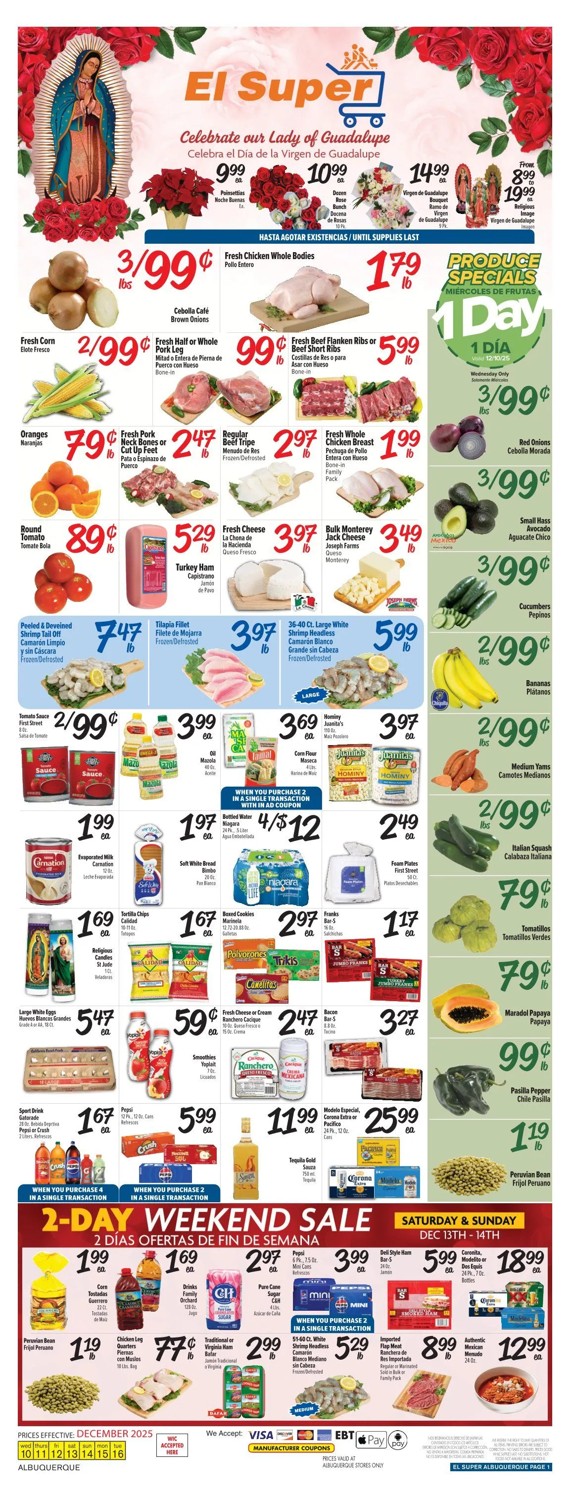 Weekly ad El Super Sales from December 10 to December 16 2025 - Page