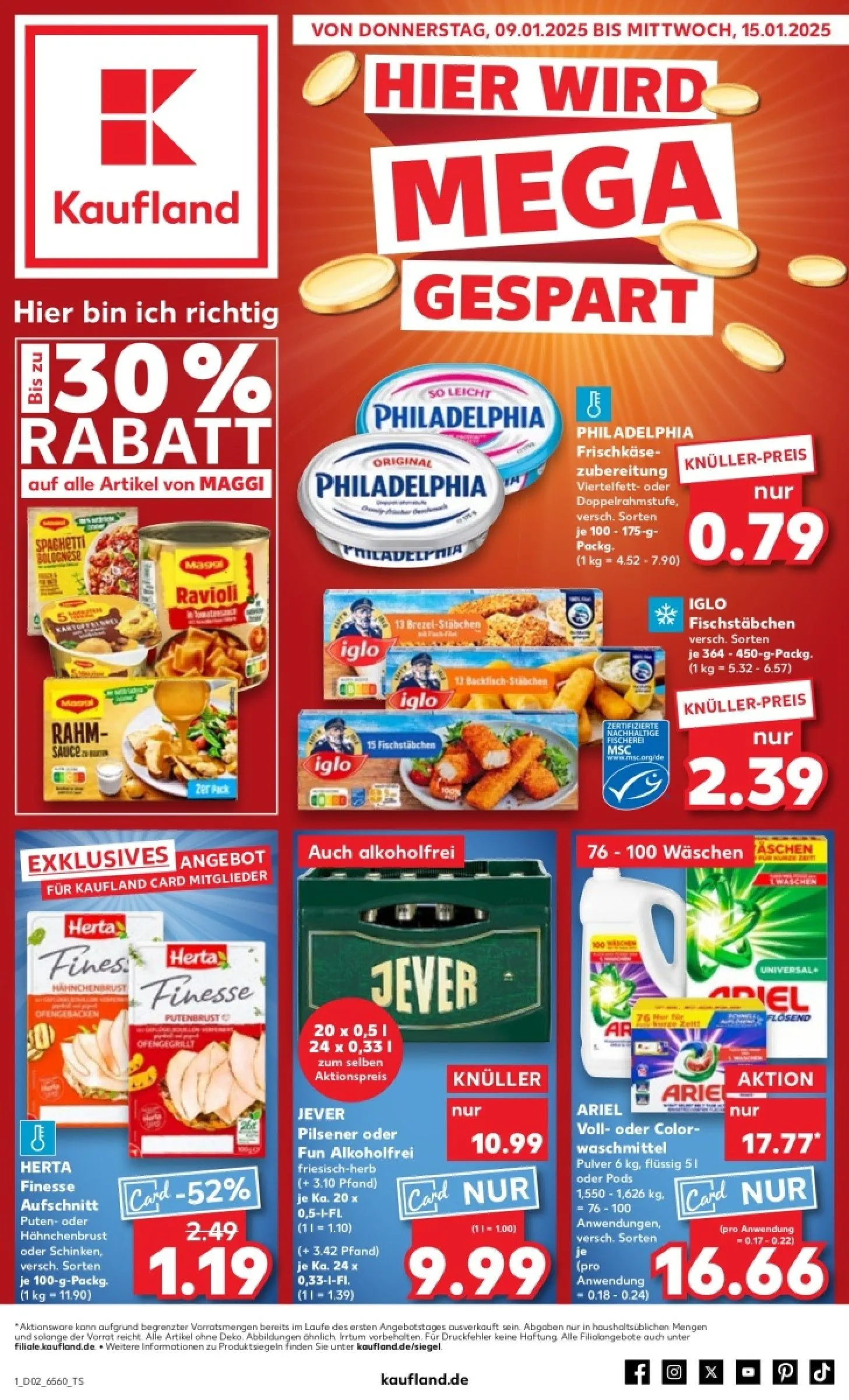 Kaufland Duitsland Anbiendigen van 9 januari tot 15 januari 2025 - Folder pagina 