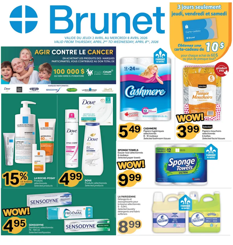 Brunet Sales from April 2 to April 8 2026 - flyer page 