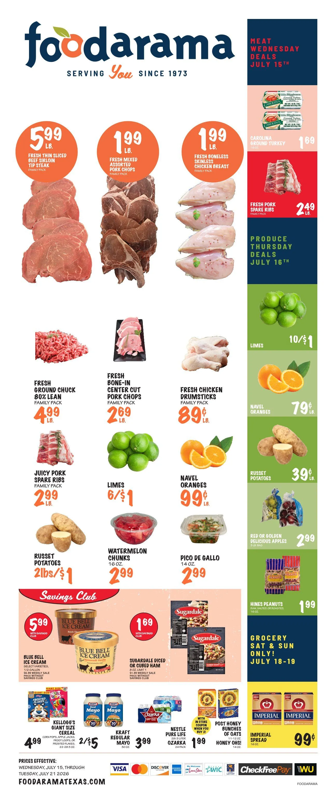 Weekly ad Foodarama Sales from July 15 to July 21 2026 - Page