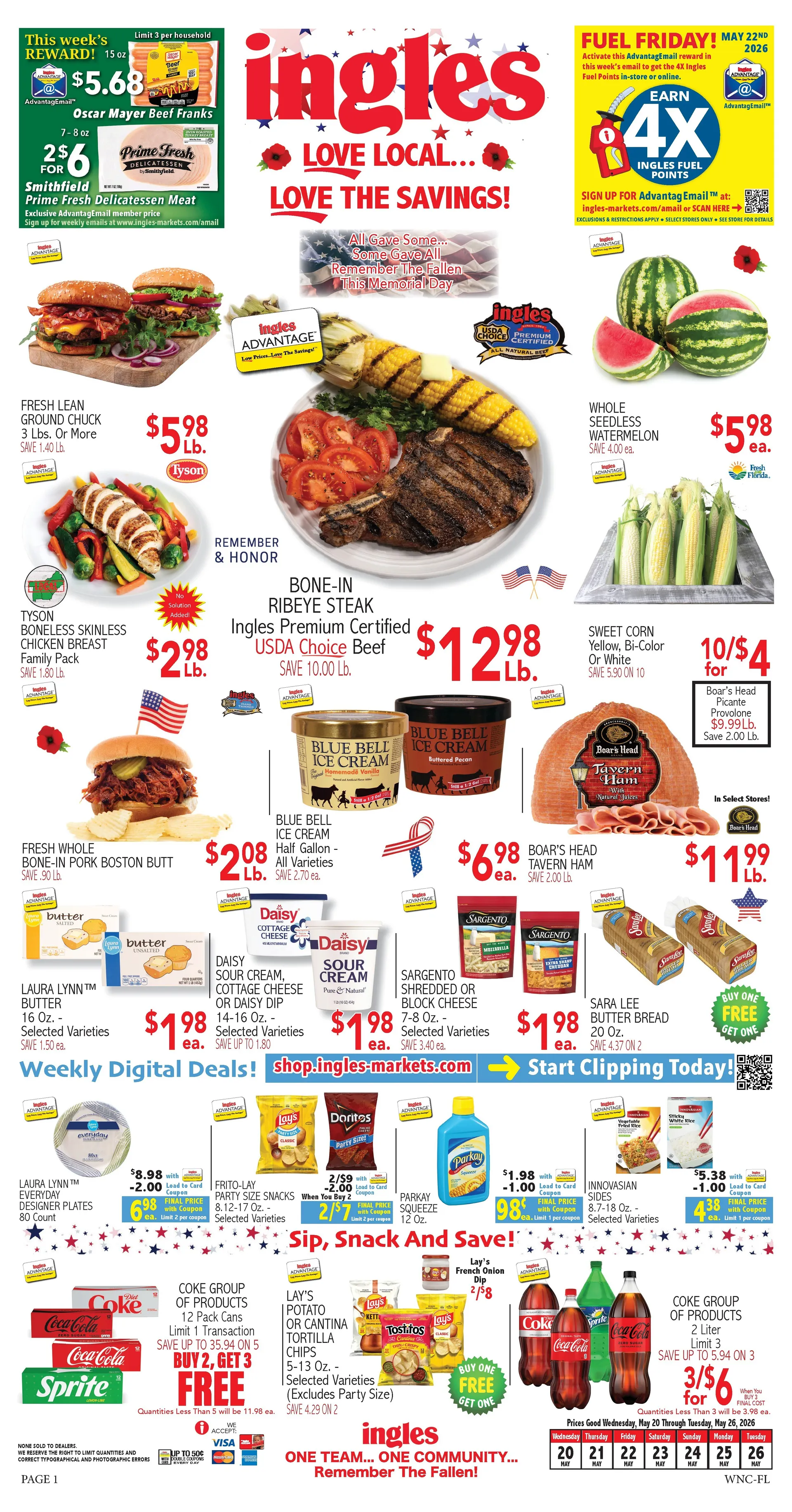 Weekly ad Ingles Sales from May 20 to May 26 2026 - Page 1
