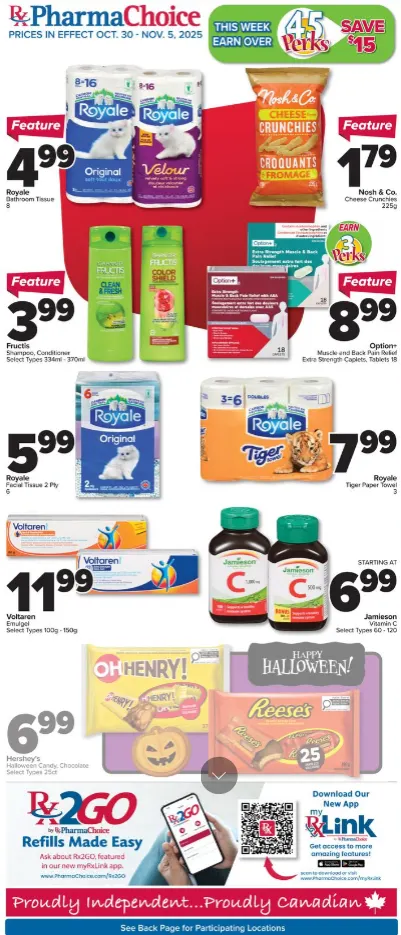 PharmaChoice Sales from October 30 to November 5 2025 - flyer page 1