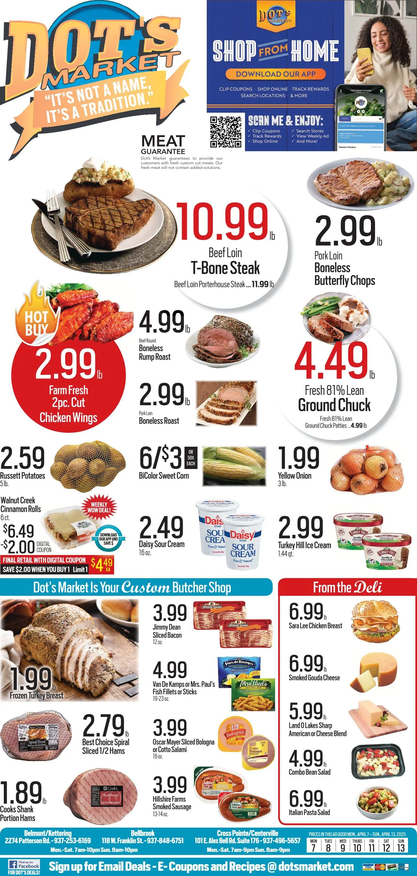Weekly ad Dot's Market Deals from April 8 to April 13 2025 - Page 1