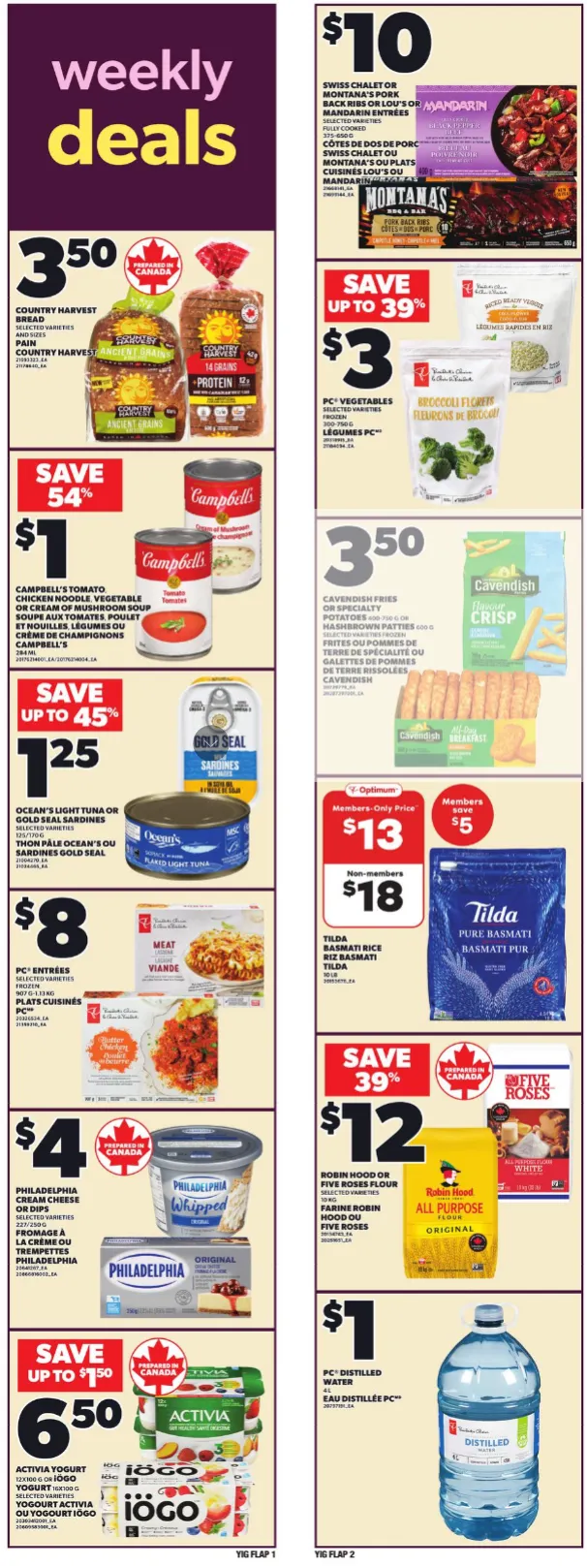 Independent Sales from November 27 to December 3 2025 - flyer page 1