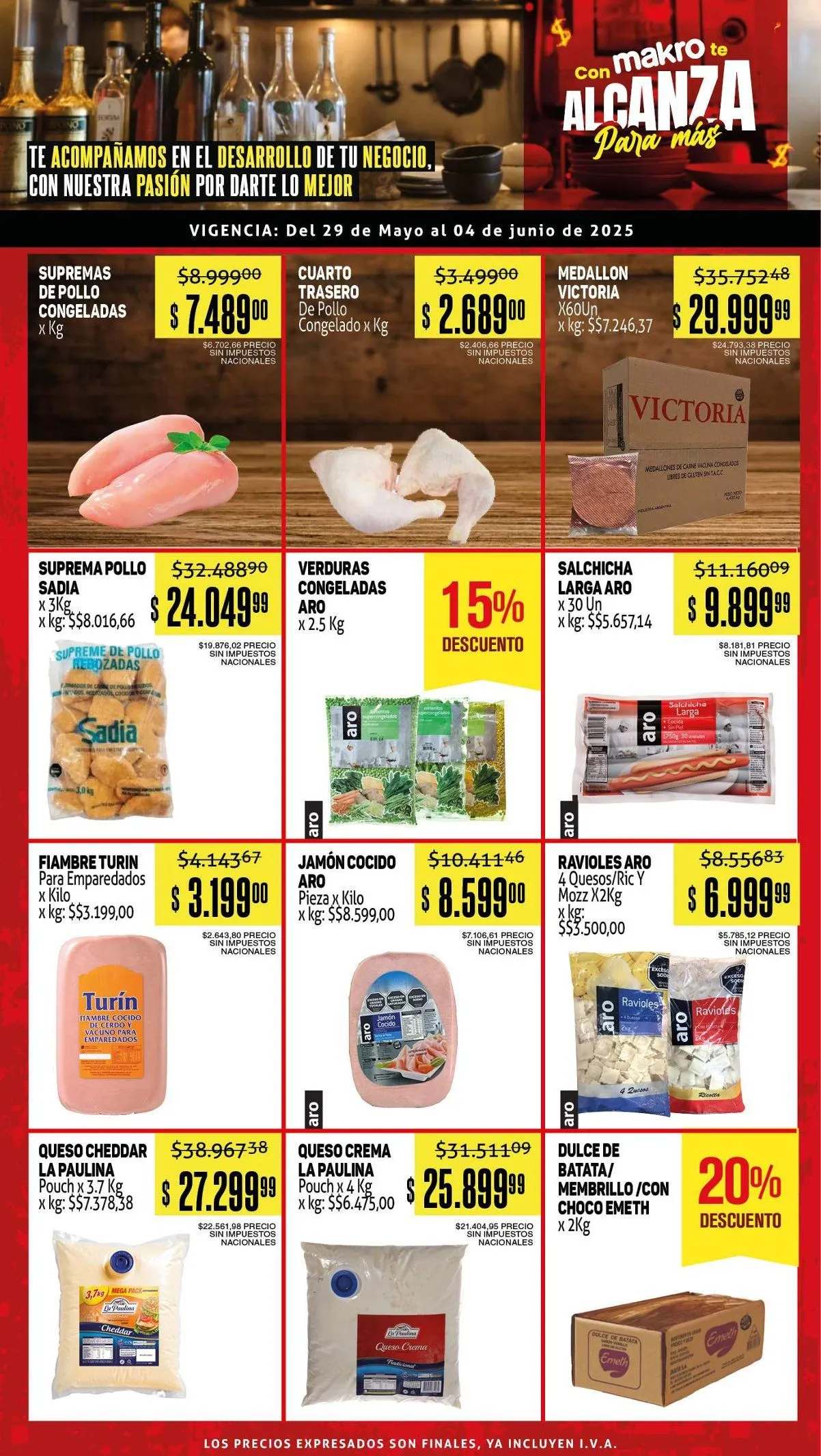 Ofertas de Makro Ofertas 29 de mayo al 4 de junio 2025 - Página 1 del catálogo