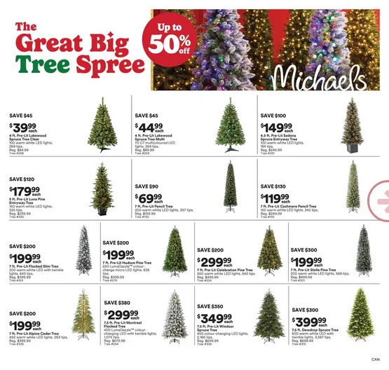 Michaels Sales from October 31 to November 5 2025 - flyer page 1