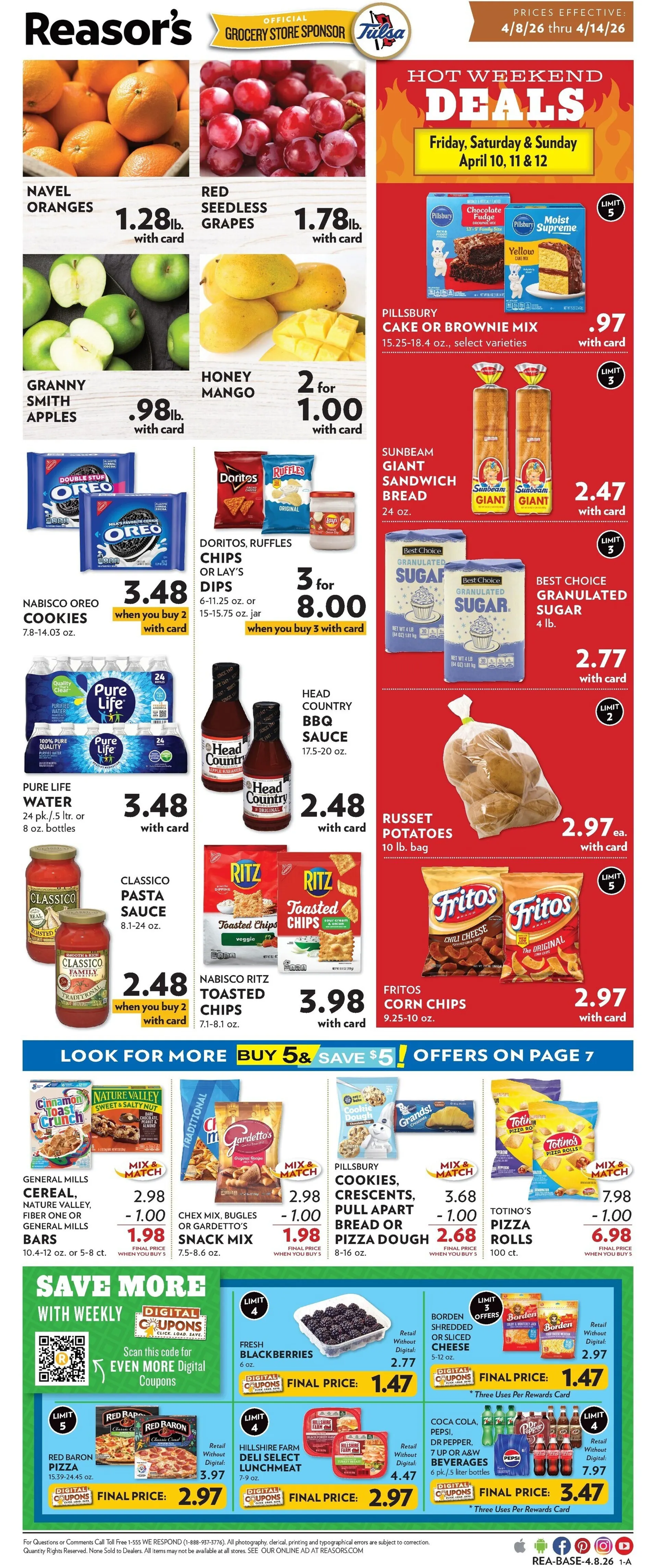Weekly ad Reasor's weekly ads from April 8 to April 14 2026 - Page