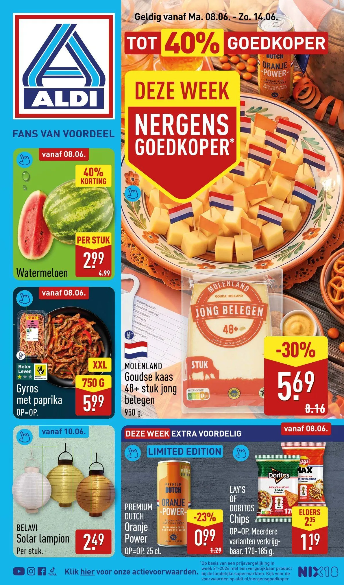 Aldi Folder van 8 juni tot 14 juni 2026 - Folder pagina 1