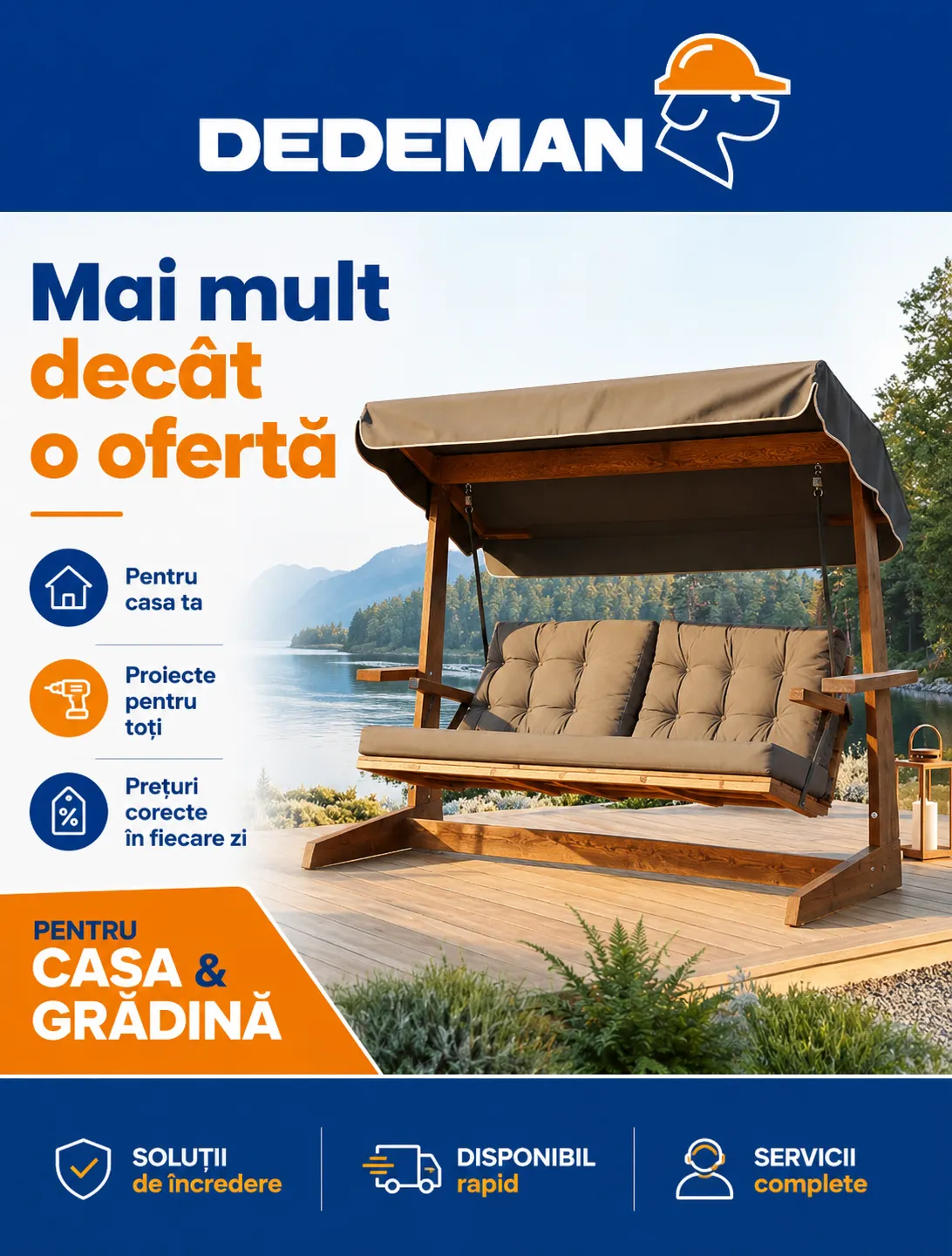 Catalog Dedeman de la 26 iunie până la 10 iulie 2026 - Revista Pagina 1