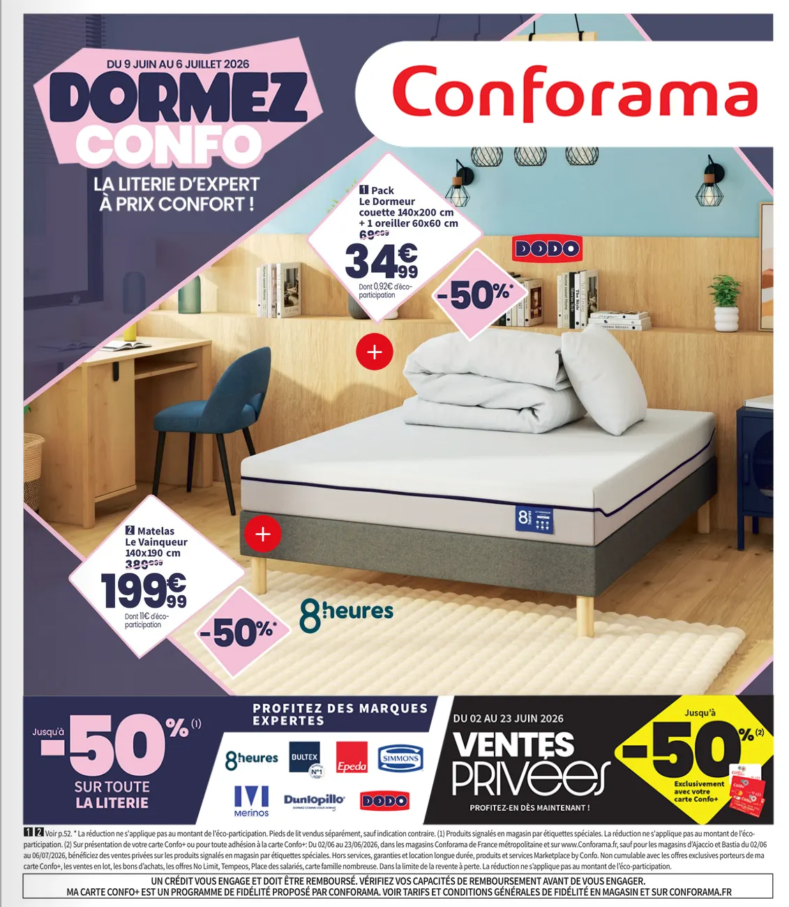 Catalogues Conforama du 9 juin au 6 juillet 2026 - Catalogue page