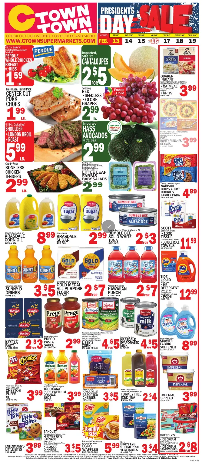 Weekly ad C-Town Sales from February 13 to February 19 2026 - Page 