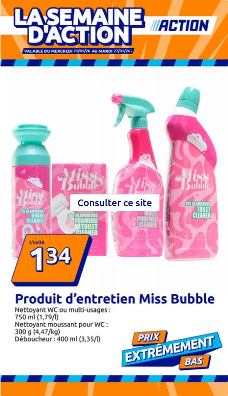 Catalogues Action du 21 janvier au 27 janvier 2026 - Catalogue page 