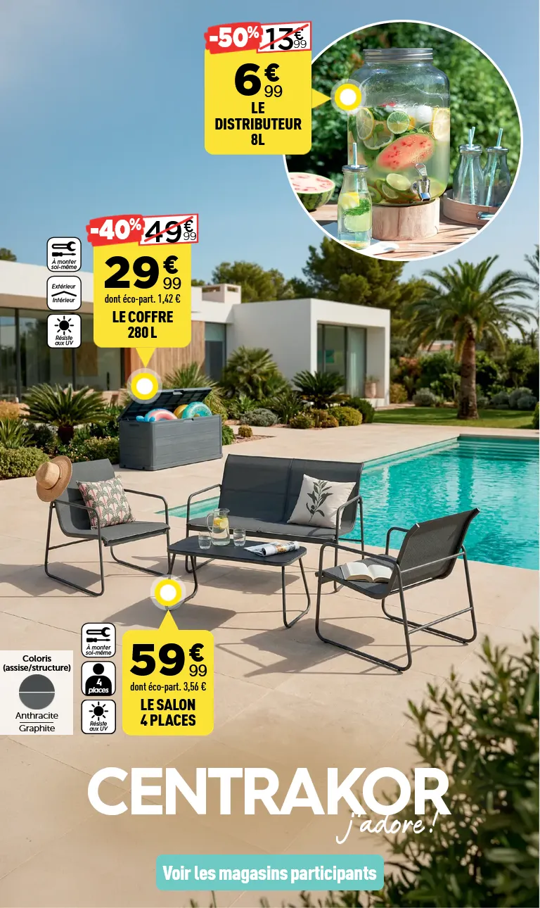 Catalogues Centrakor du 28 juin au 4 juillet 2026 - Catalogue page 1