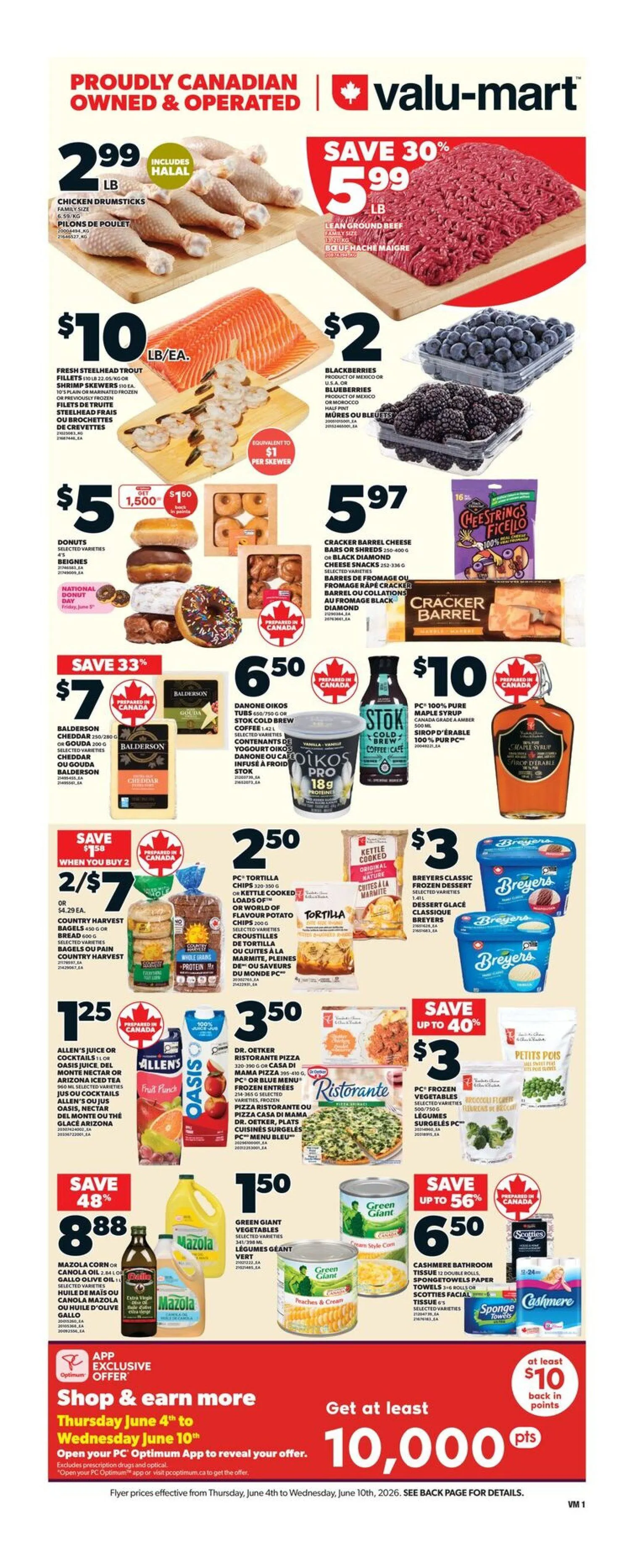 Valu Mart Sales from June 4 to June 10 2026 - flyer page 