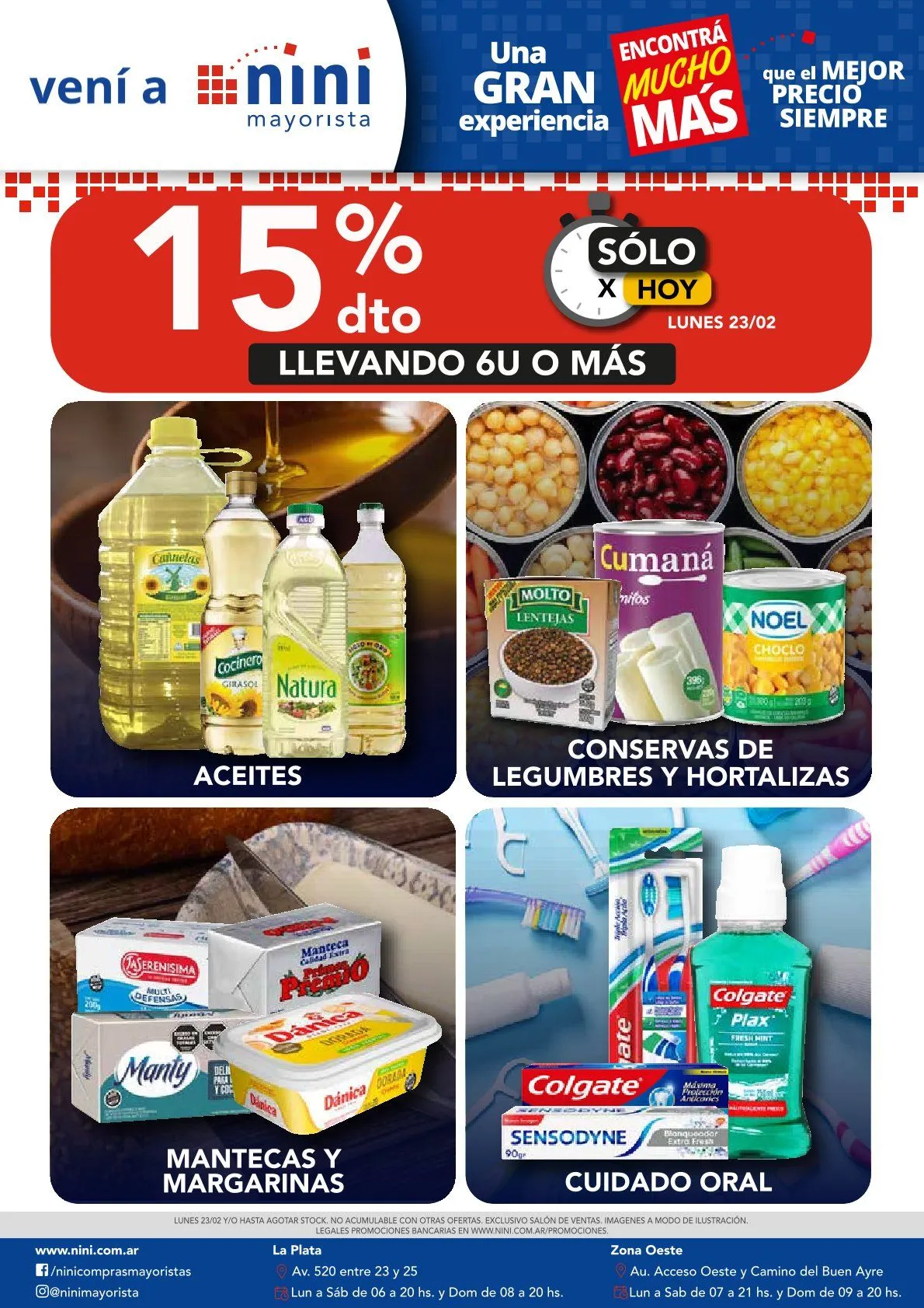 Ofertas de Ofertas Nini Mayorista 24 de febrero al 1 de marzo 2026 - Página  del catálogo