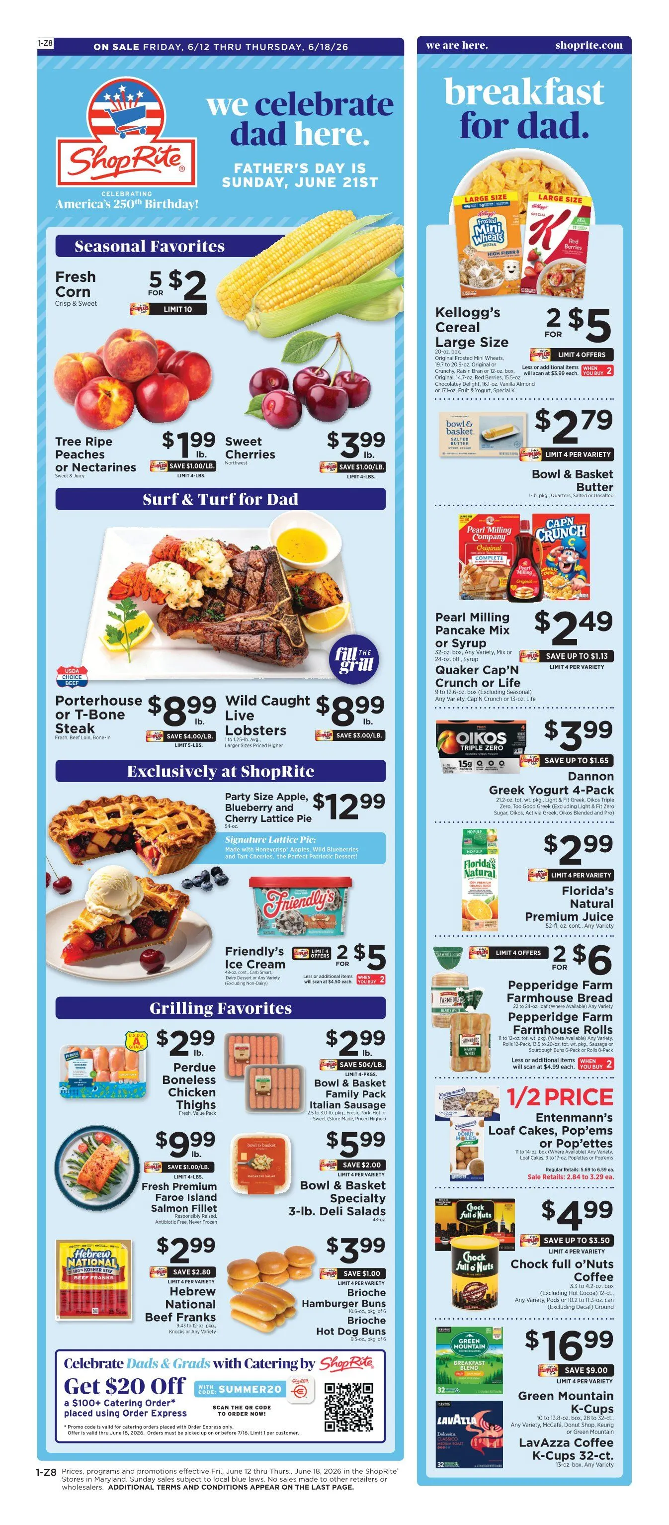 Weekly ad ShopRite Sales from June 12 to June 18 2026 - Page 1
