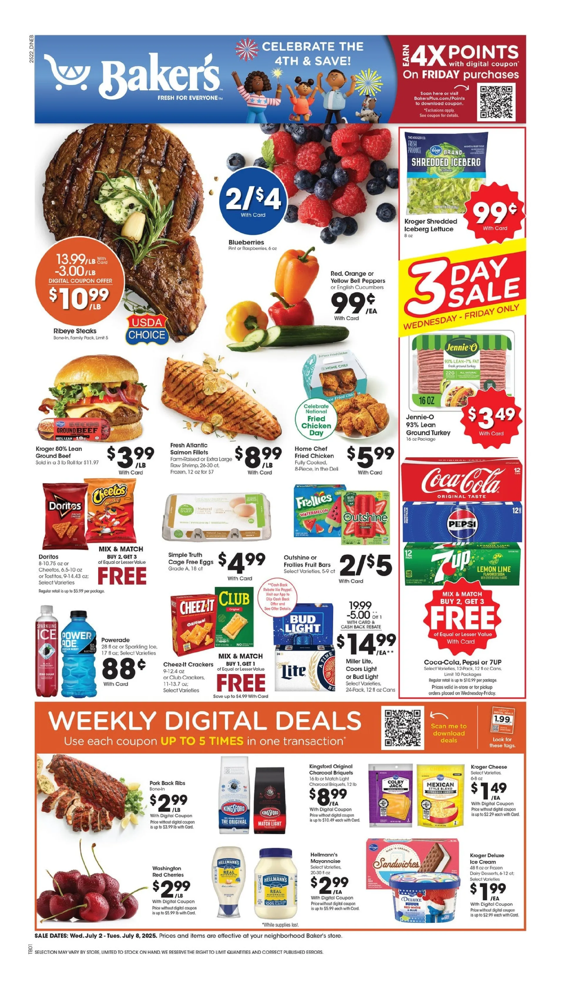 Weekly ad  Baker's Sales from July 2 to July 8 2025 - Page 
