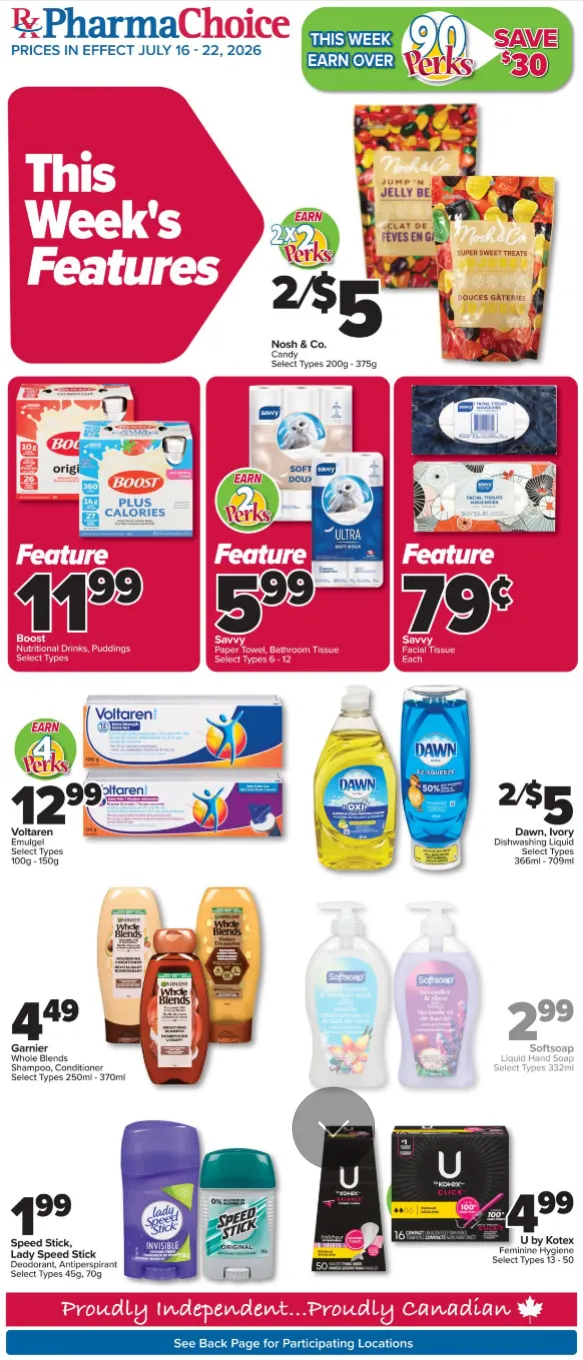 PharmaChoice Sales from July 16 to July 22 2026 - flyer page 1