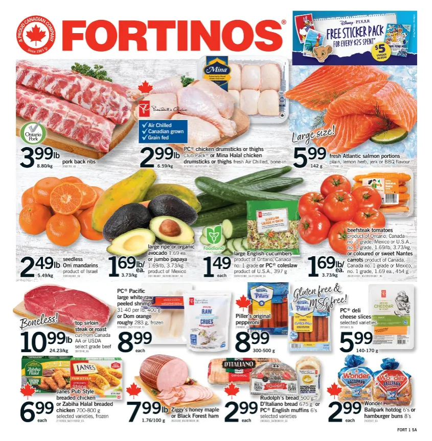 Fortinos Sales from April 8 to April 14 2026 - flyer page 1