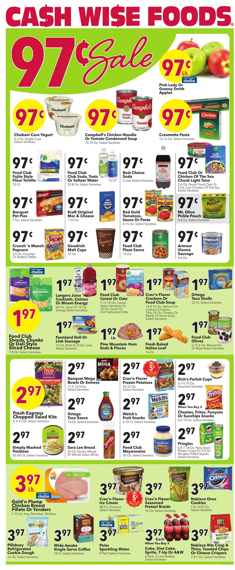 Weekly ad Cash Wise Sales from February 25 to March 3 2026 - Page 1