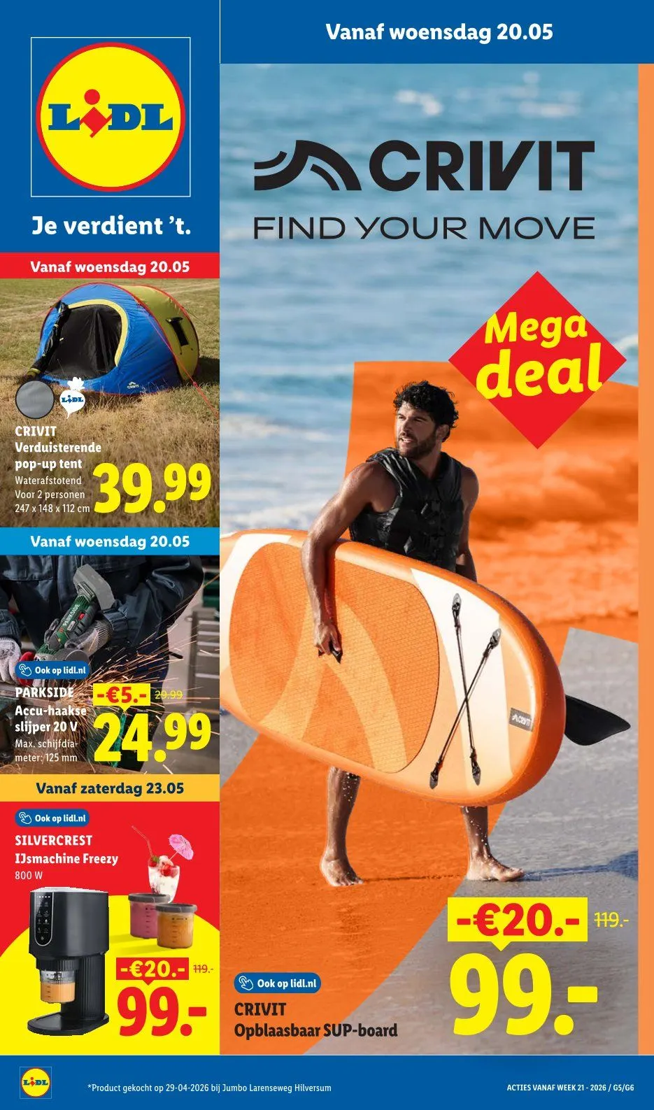 Lidl folders van 20 mei tot 23 mei 2026 - Folder pagina 