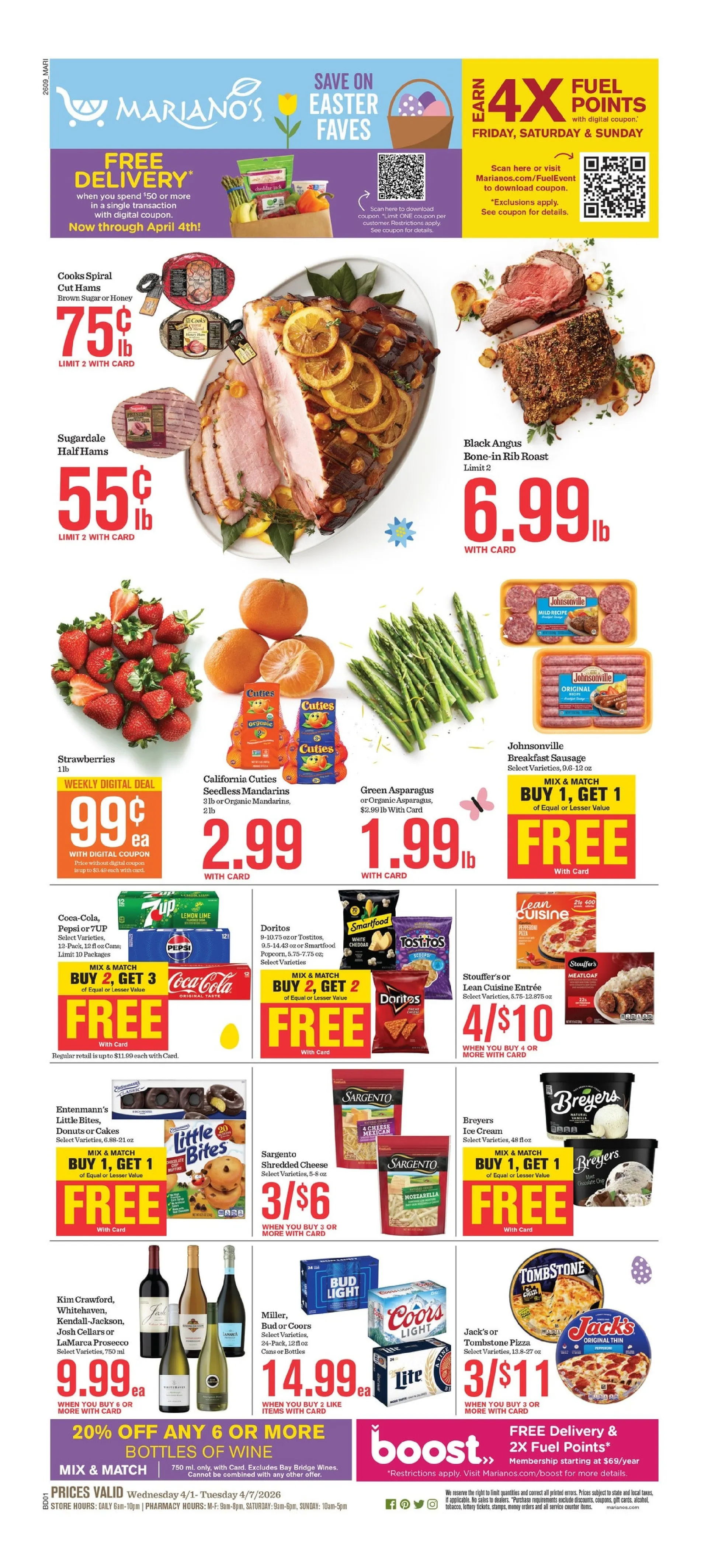 Weekly ad Mariano's Sales from April 1 to April 7 2026 - Page 1