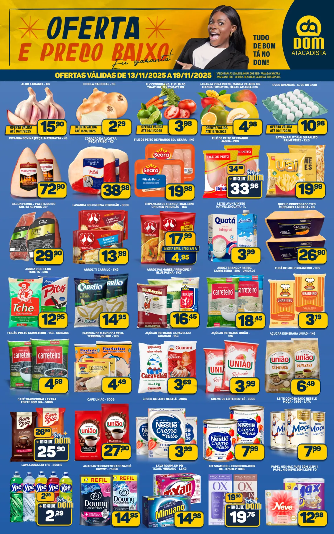 Encarte de Dom Atacadista Ofertas 13 de novembro até 19 de novembro 2025 - Pagina 1