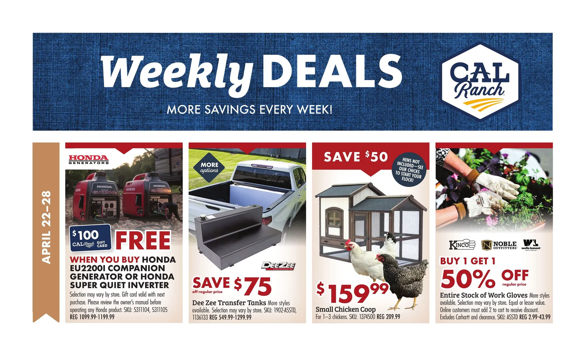 Weekly ad C-A-L Ranch Stores Sales from April 22 to April 28 2026 - Page 
