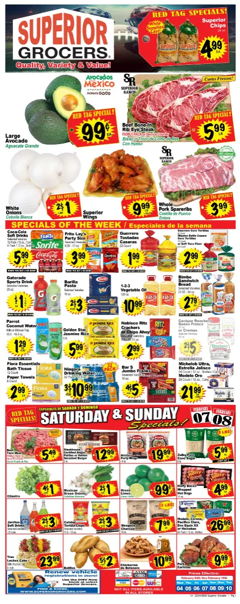 Weekly ad Superior Grocers Sales from February 4 to February 10 2026 - Page 