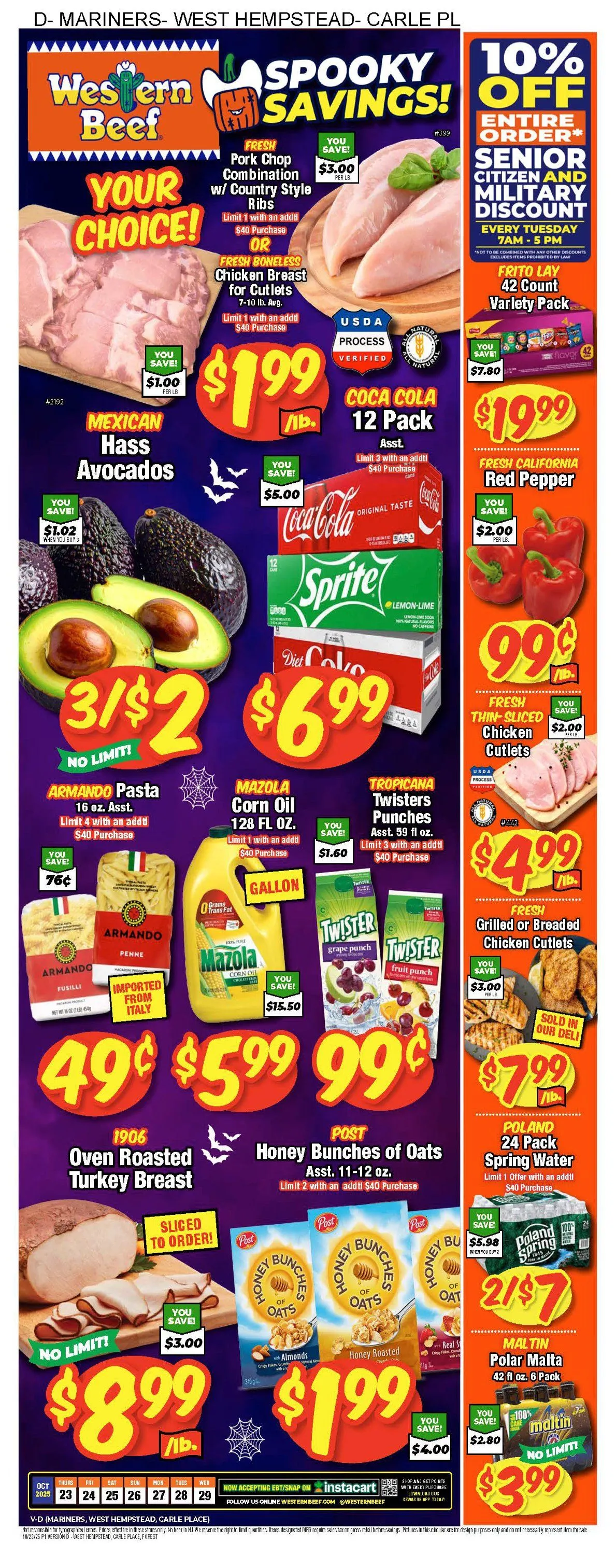 Weekly ad Western Beef Sales from October 23 to October 29 2025 - Page 