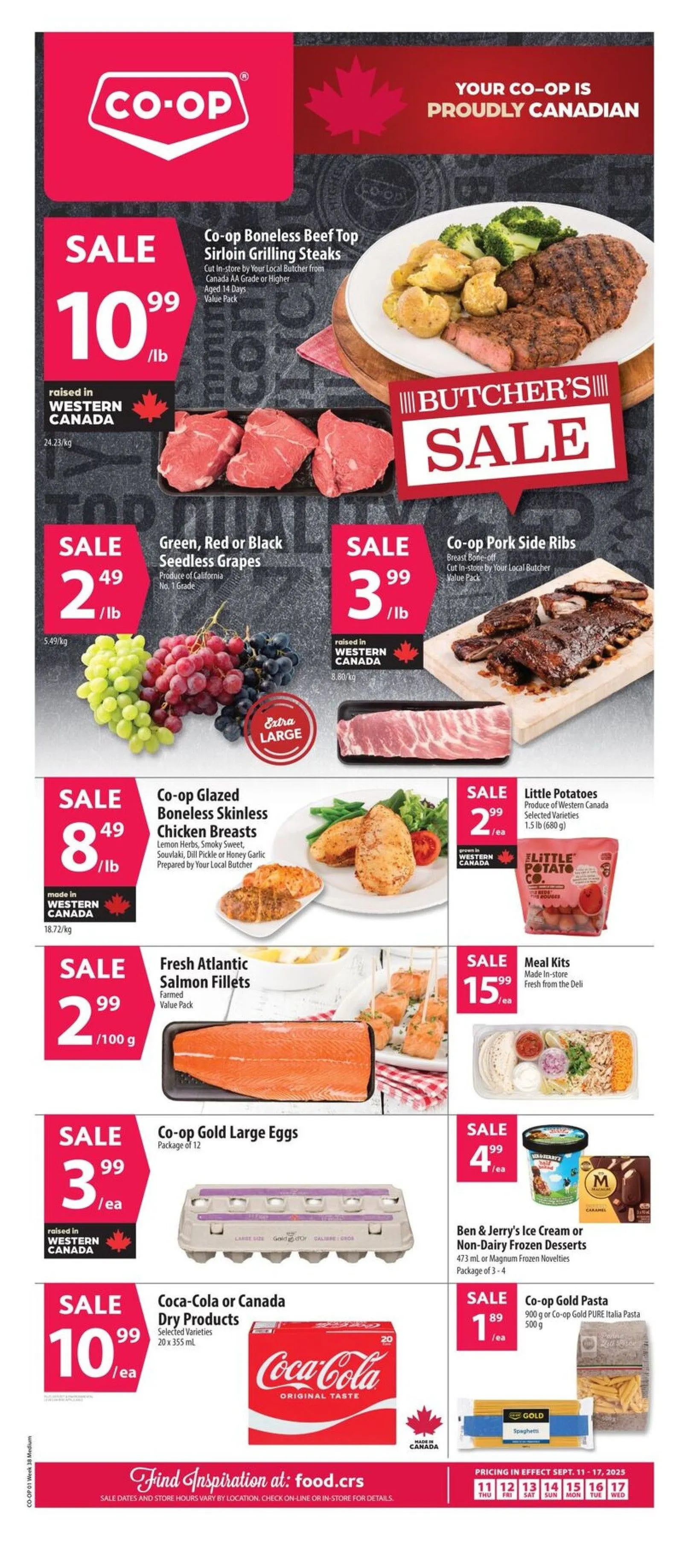 Co-op Food flyers from September 11 to September 17 2025 - flyer page 1
