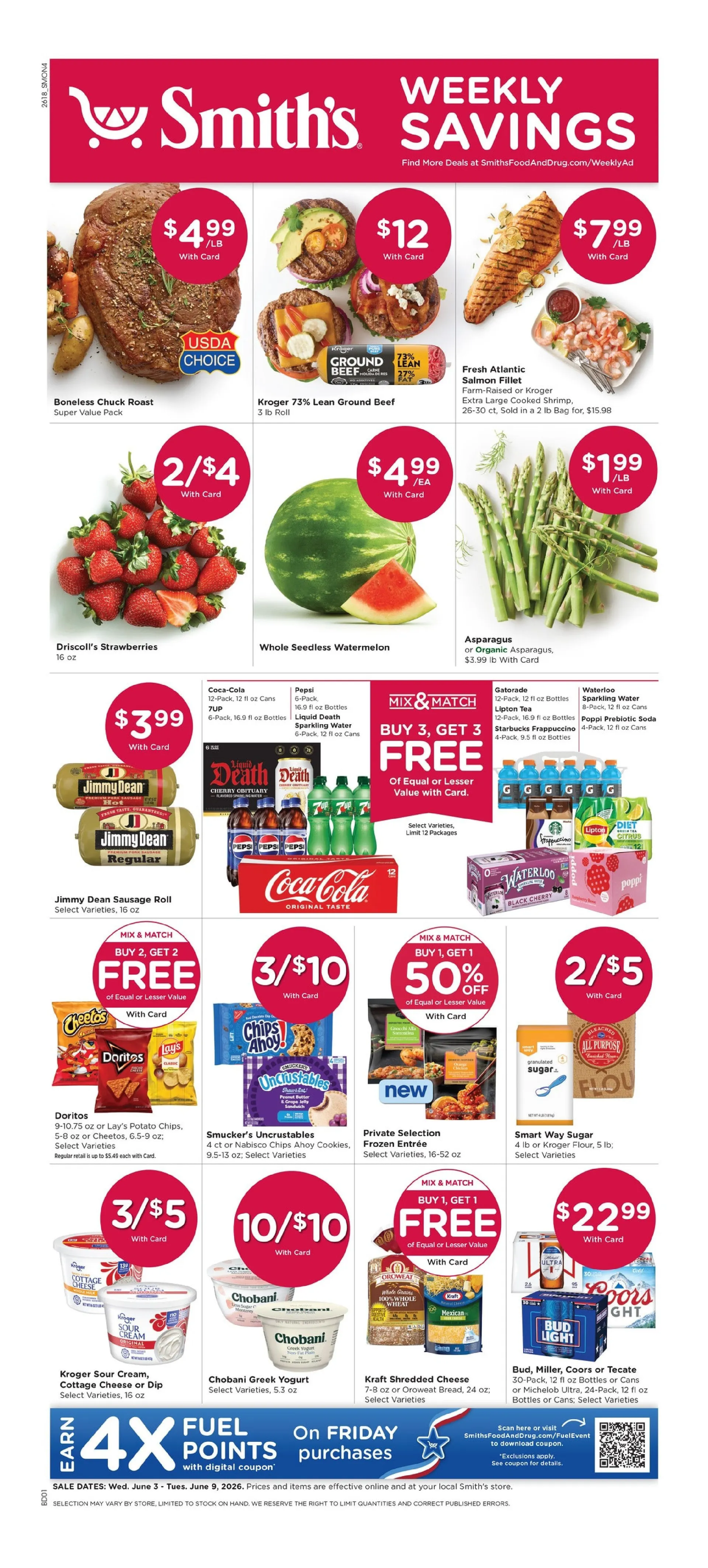 Weekly ad Smith's Sales from June 3 to June 9 2026 - Page 