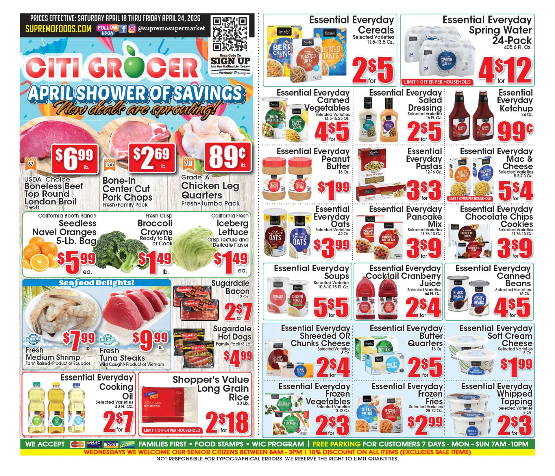 Weekly ad Supremo Foods Inc weekly ads from April 18 to April 26 2026 - Page 