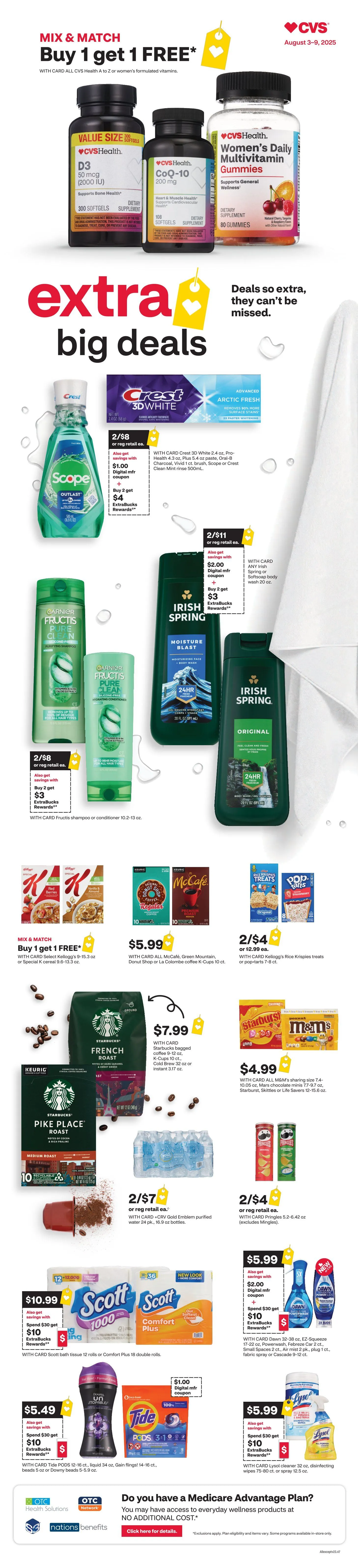 Weekly ad CVS Health Sales from August 3 to August 10 2025 - Page 
